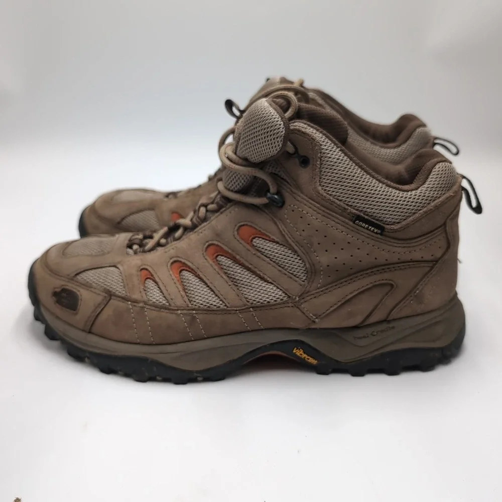 The North Face Mens Goretex Heal Cradle‎ Pro Vibram Low Hiking Shoes Size 11.5